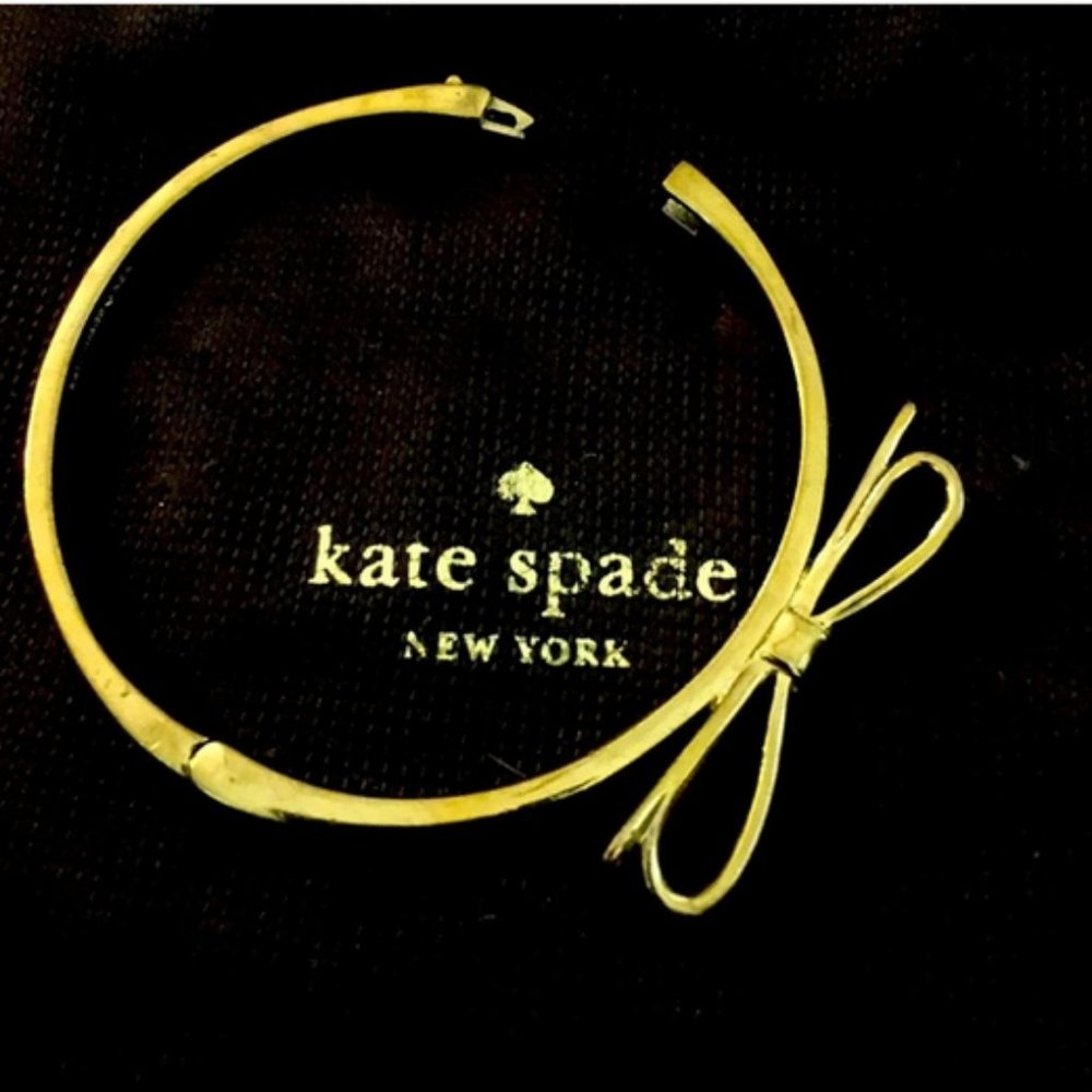 Kate Spade Love Bow Bangle Bracelet - Picture 10 of 10